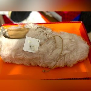 Mongolian Shearling/ Veg Leather Bootie